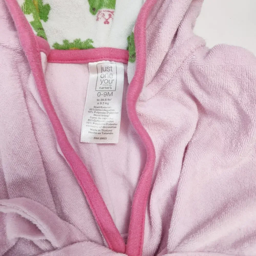 Baby Hooded Bath Robe Bundle 0–9M Duck & Frog Luvable Friends Carter’s